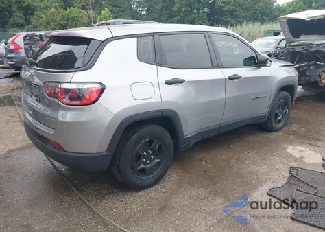2018 Jeep Compass Sport from USA, damaged, VIN 3C4NJCAB1JT286224